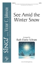 See Amid the Winter Snow SATB choral sheet music cover Thumbnail